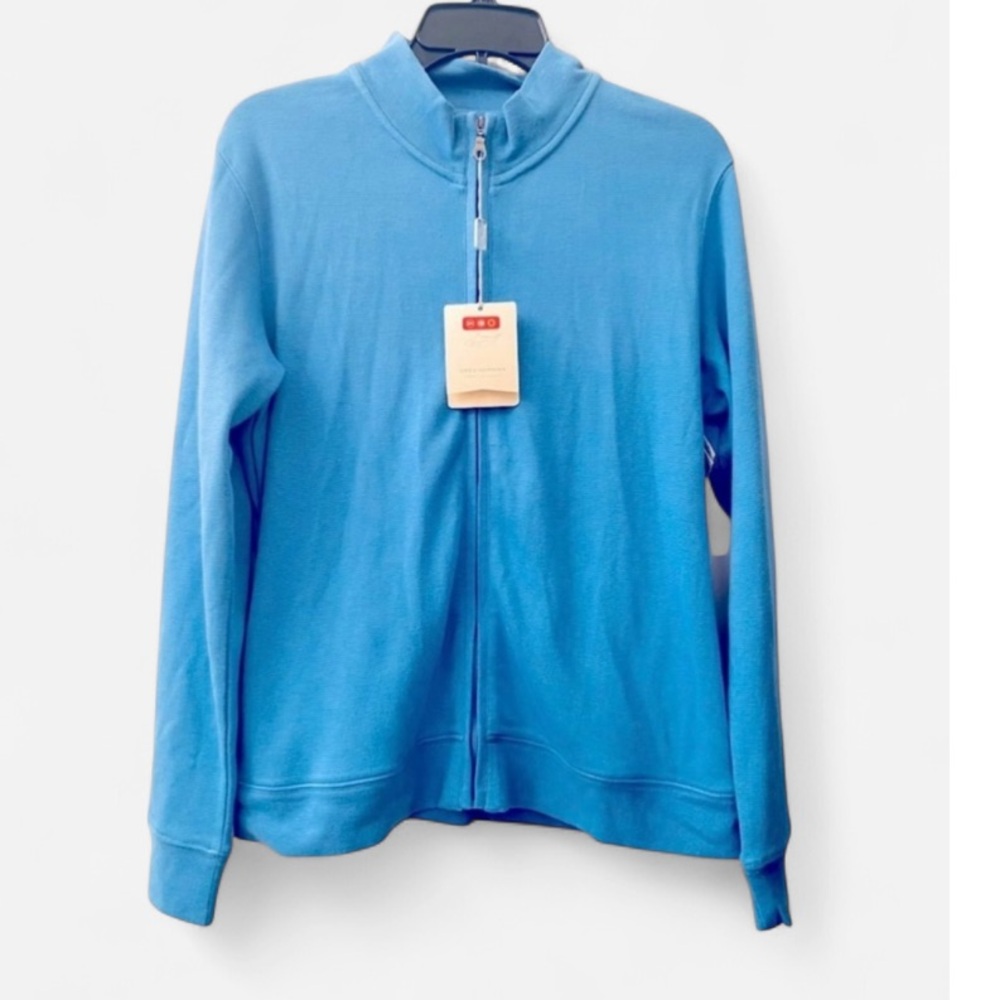 Greg Norman zip up sweater L